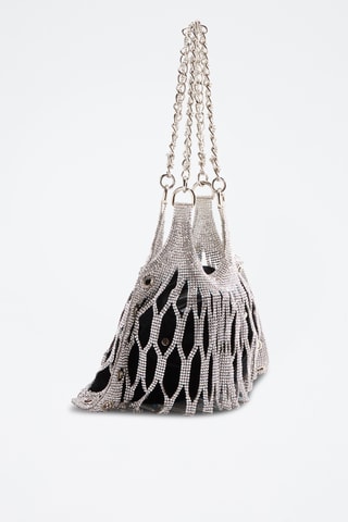 Sac porté épaule - Argenté