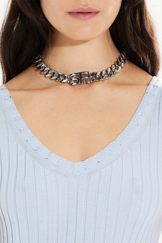 Débardeur en laine - Bleu clair