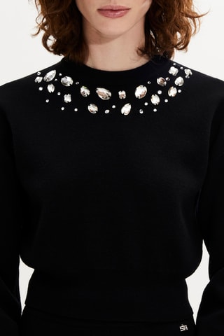 Pull en laine - Noir