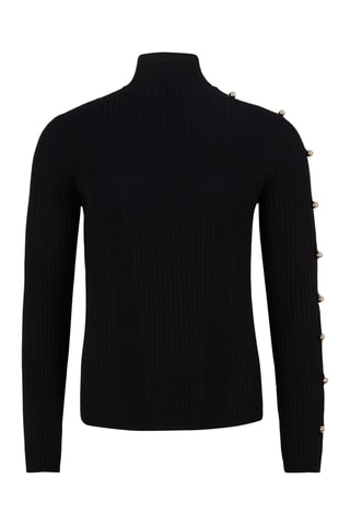 Pull en mérinos - Noir