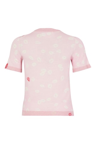 Pull en laine et cachemire - Rose