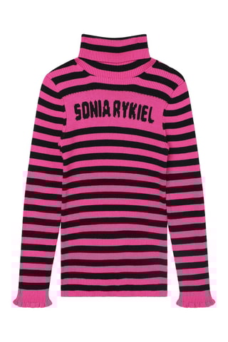 Pull - Fuchsia et noir