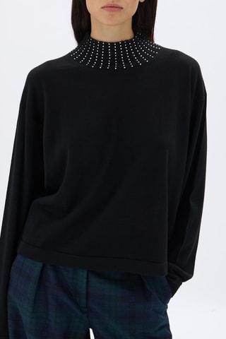 Pull en laine - Noir