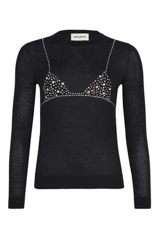 Pull en soie - Noir