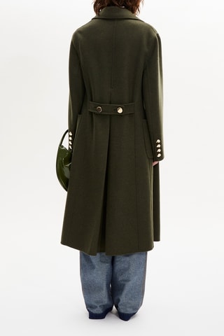 Manteau en laine - Kaki