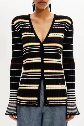 Cardigan en laine - Noir