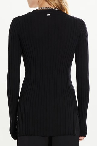 Cardigan en laine - Noir