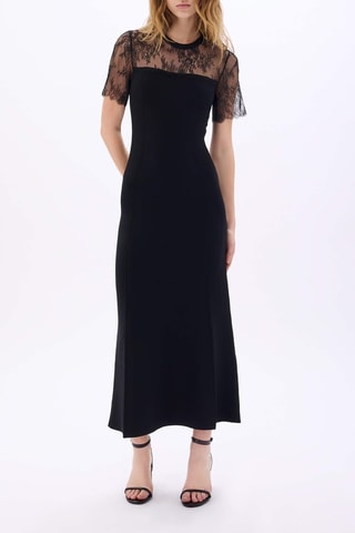 Robe midi - Noir