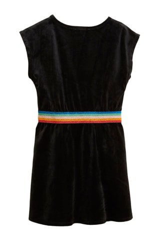 Robe en velours - Noir