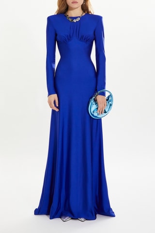 Robe longue - Bleu roi
