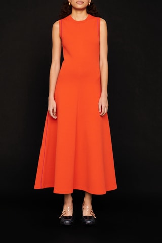 Robe longue - Orange