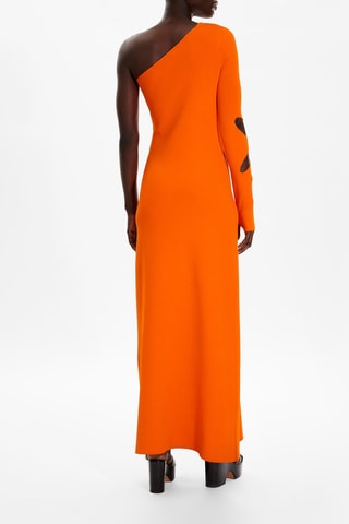 Robe asymétrique - Corail