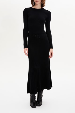 Robe midi - Noir