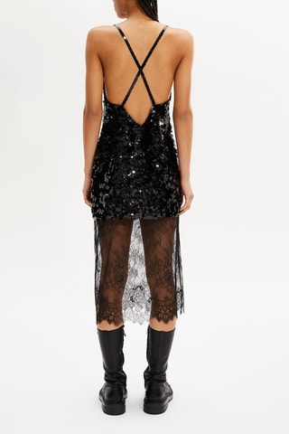 Robe asymétrique - Noir