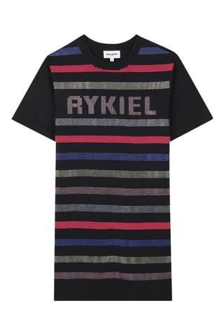 Robe trompe-l’œil - Noir