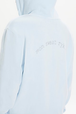 Sweat à capuche - Bleu