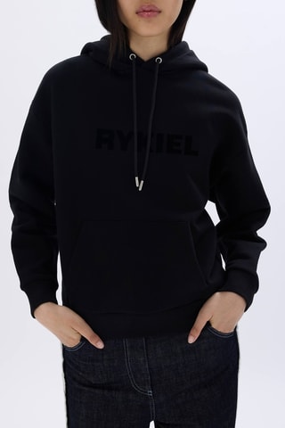 Sweat en coton biologique - Noir