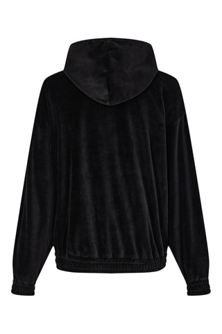 Sweat en velours - Noir