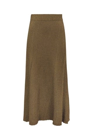 Jupe trapèze - Jaune