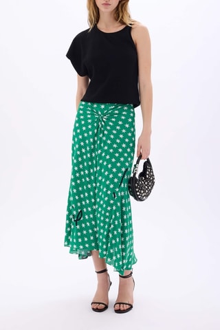 Jupe midi - Vert clair