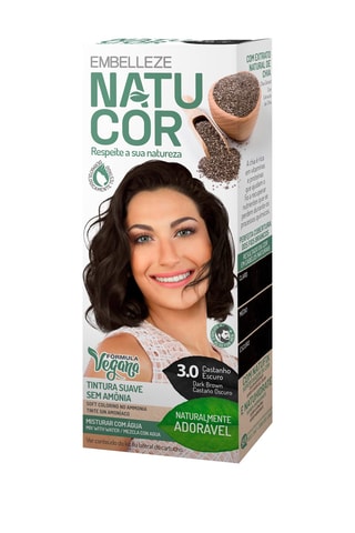 Set Natuurlijke Haarverf - 3.0 Donkerbruin - 100 g