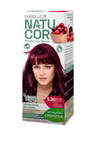 Set Natuurlijke Haarverf - 5.26 Marsala - 100 g