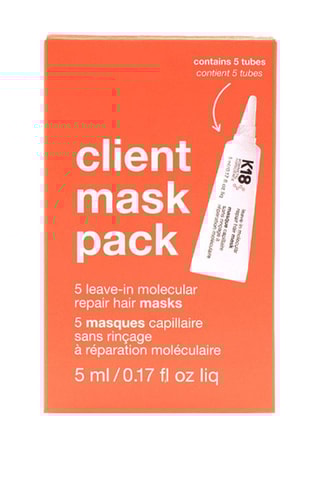 5 moleculaire leave-in herstellende maskers - 5 x 5 ml