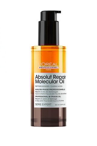 Herstellende olie Absolut Repair Molecular - Droog en Beschadigd Haar - 90 ml