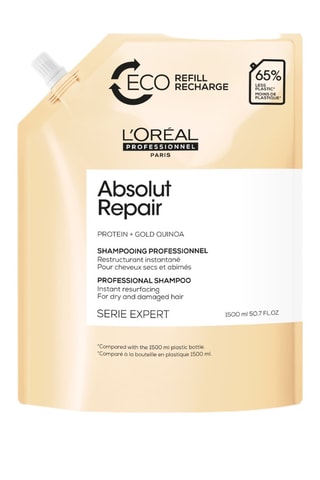 Eco Navulling Shampoo Expert Absolut Repair - Beschadigd Haar - 1,5 l