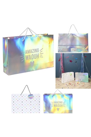 Saco para prenda holográfica 50 x 12 x 33 cm