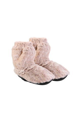 Pantufas aquecedoras Bege