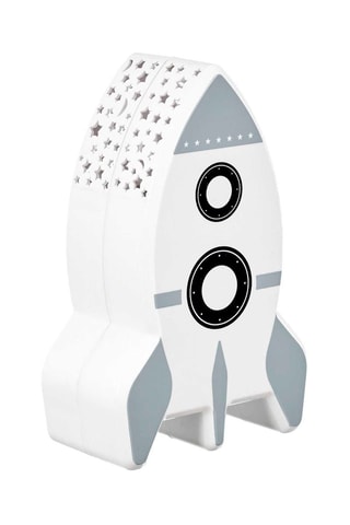 Luz de presença foguetão Branco e cinzento