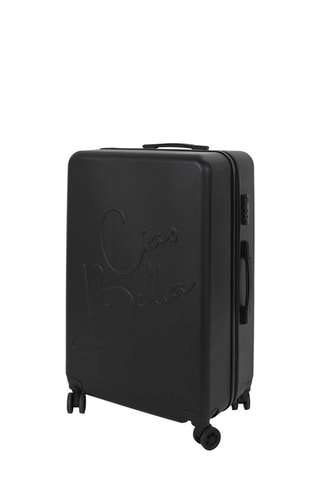 Set de 3 valises Pop Blanc, noir et rouge