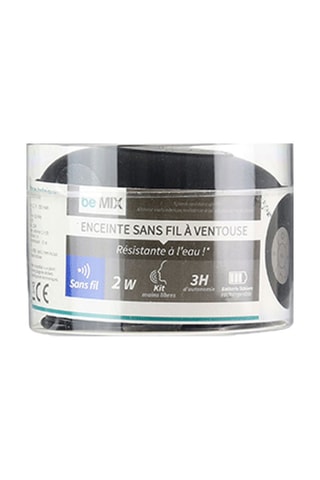 Enceinte sans fil waterproof Universelle - Noir