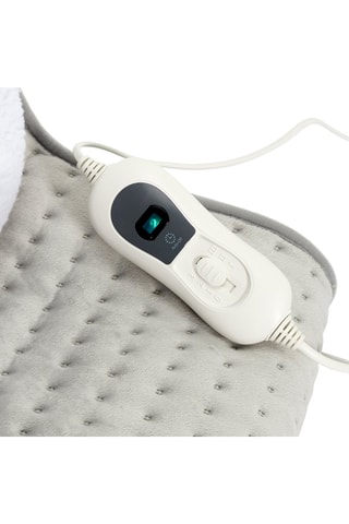 Aquecedor para pés elétrico Cinzento - 30 x 30 cm