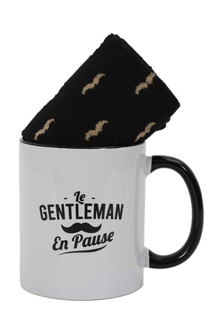 Coffret caneca e par de mais - Modelo aleatório