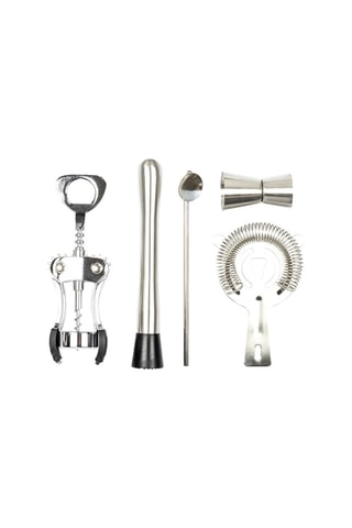 Conjunto de cocktail em aço inoxidável 16 peças