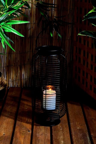 Candeeiro 19 x 18 x 42,5 cm - Preto