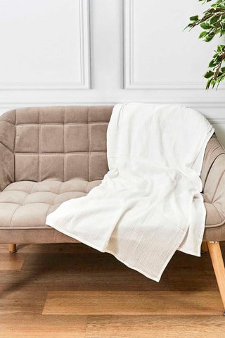 Manta Branco - 125 x 150 cm