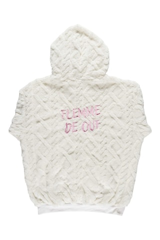 Sweat com capuz - Branco