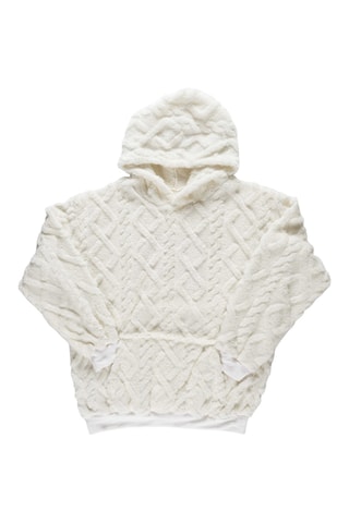 Sweat com capuz - Branco