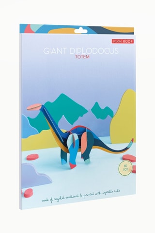Figura Giant Diplodocus - Multicolor