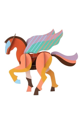 Figura Giant Pegasus - Castanho e lilás