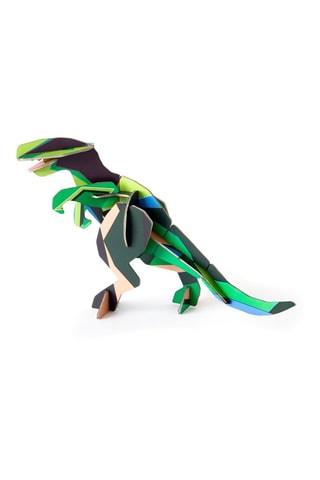 Figura T-Rex - Verde e preto