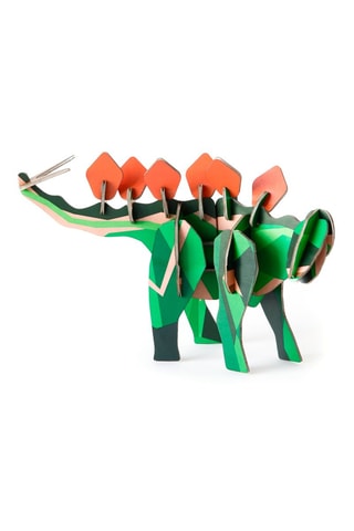 Figura Stegosaurus - Verde e laranja