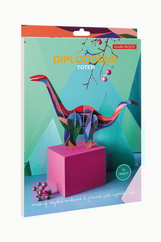 Figura Diplodocus - Multicolor