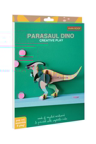 Figura Parasaul Dino - Verde e bege