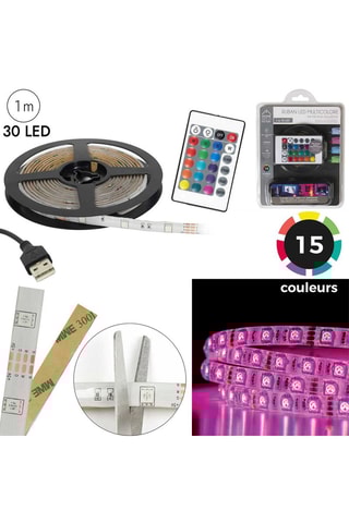 Fita de LED adesiva - Transparente