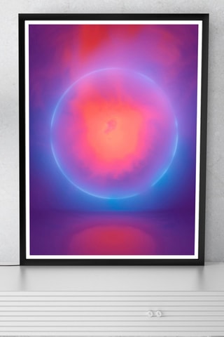 Póster  Chroma Impulse - 30 x 40 cm - Violeta
