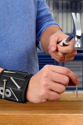 Pulseira magnética de bricolagem Preto